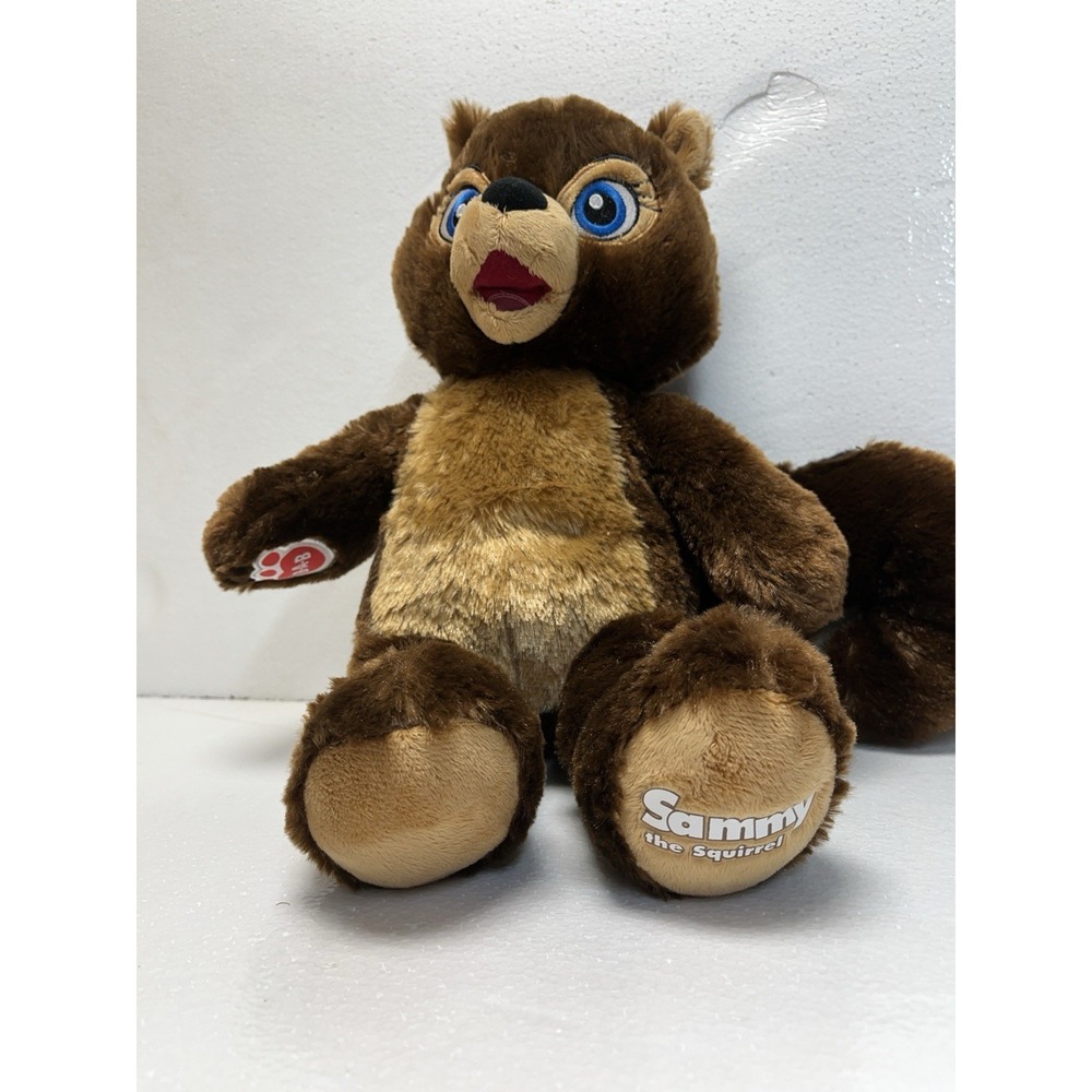 BUILD A BEAR Sammy The Squirrel ~ Great Wolf Lodge mascot ~ 12" Tall BABW
